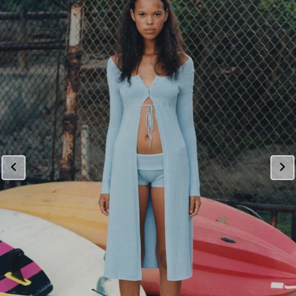 Frankie’s Bikinis Jewel Lightweight Cardigan Worn a few times sold out online!!